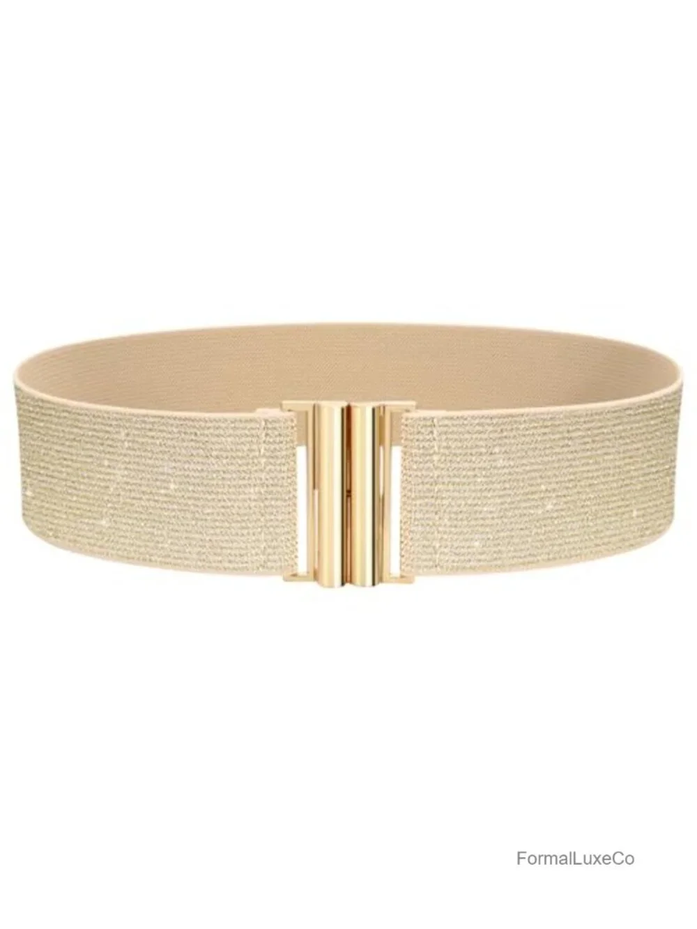 Wide Elastic Stretchy Belts for Women - Trimmer Waistband Retro Belt for Dresses